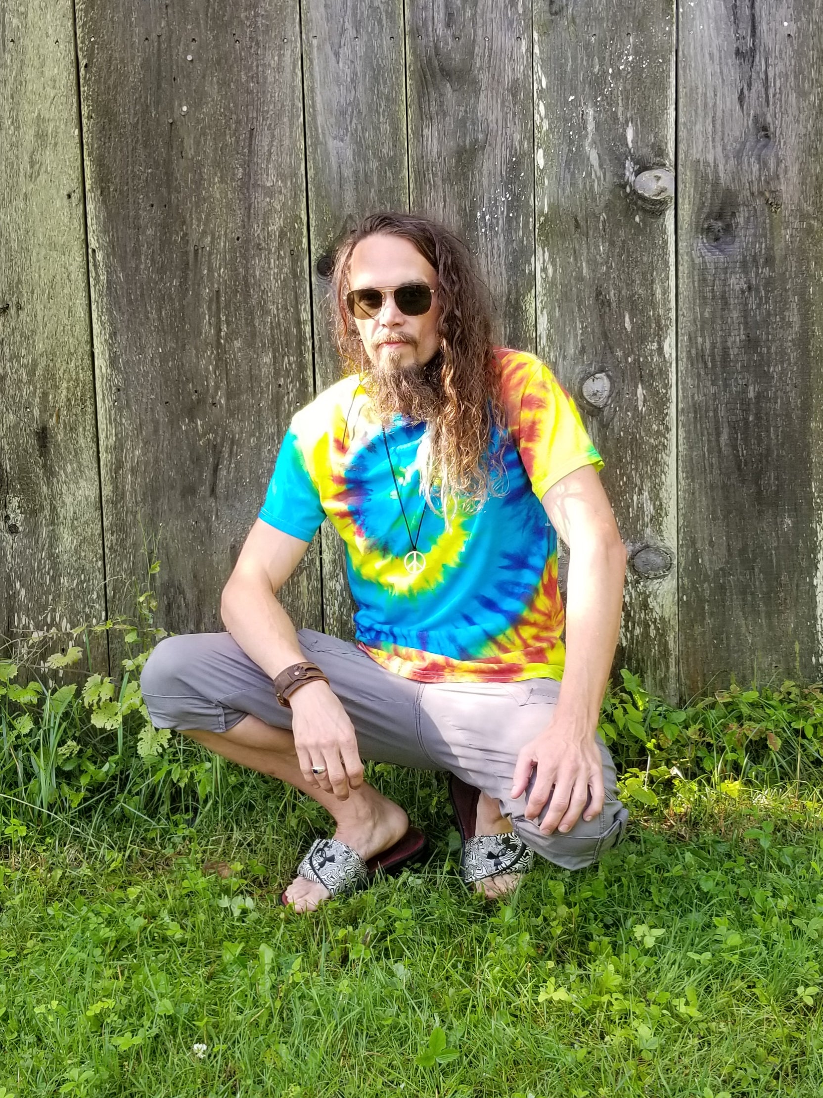 hippie look 70s men