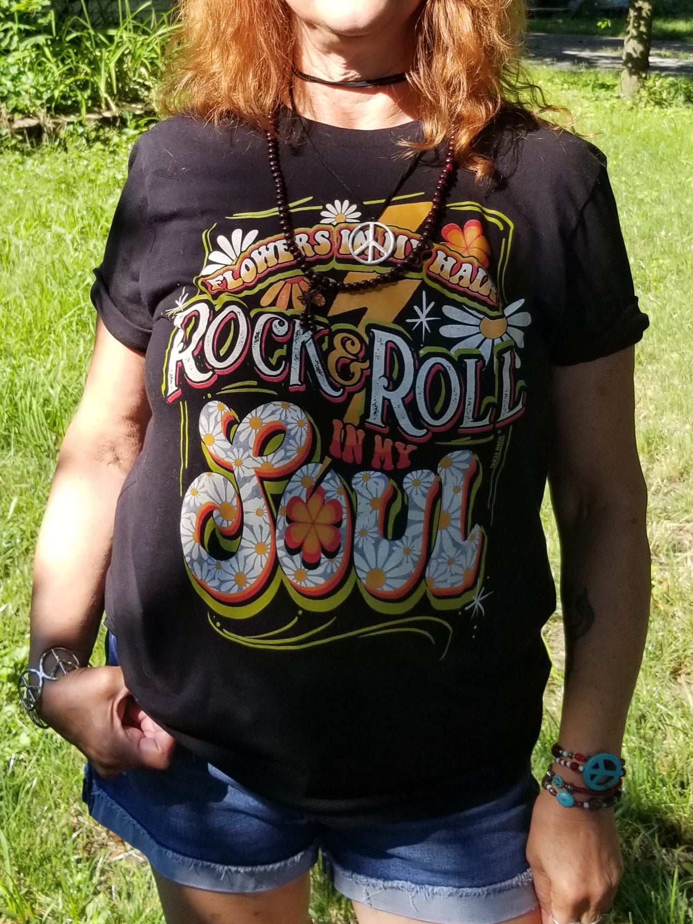 Rock Roll In My Soul T Shirt