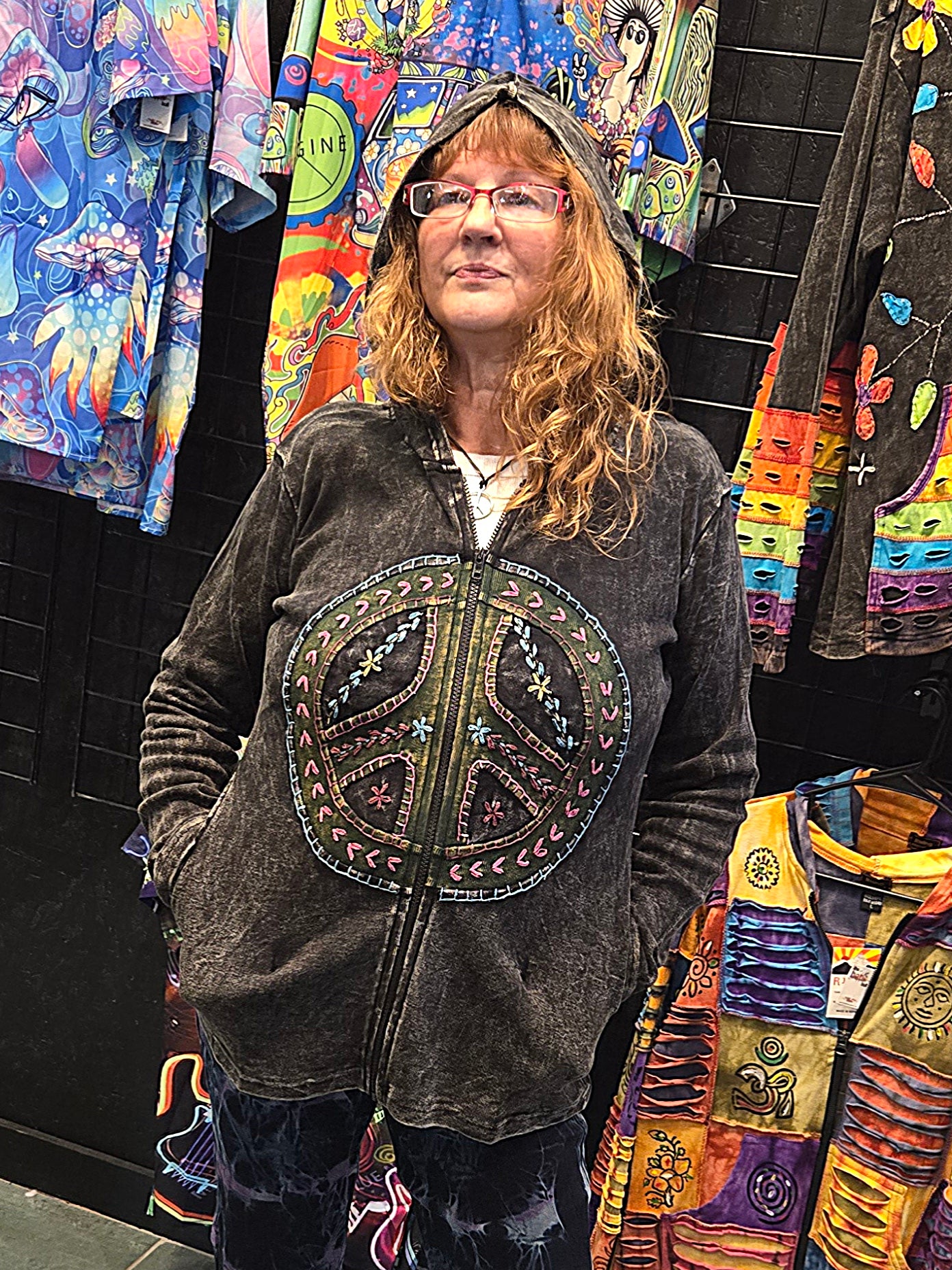 Hippie clothes jacket best sale