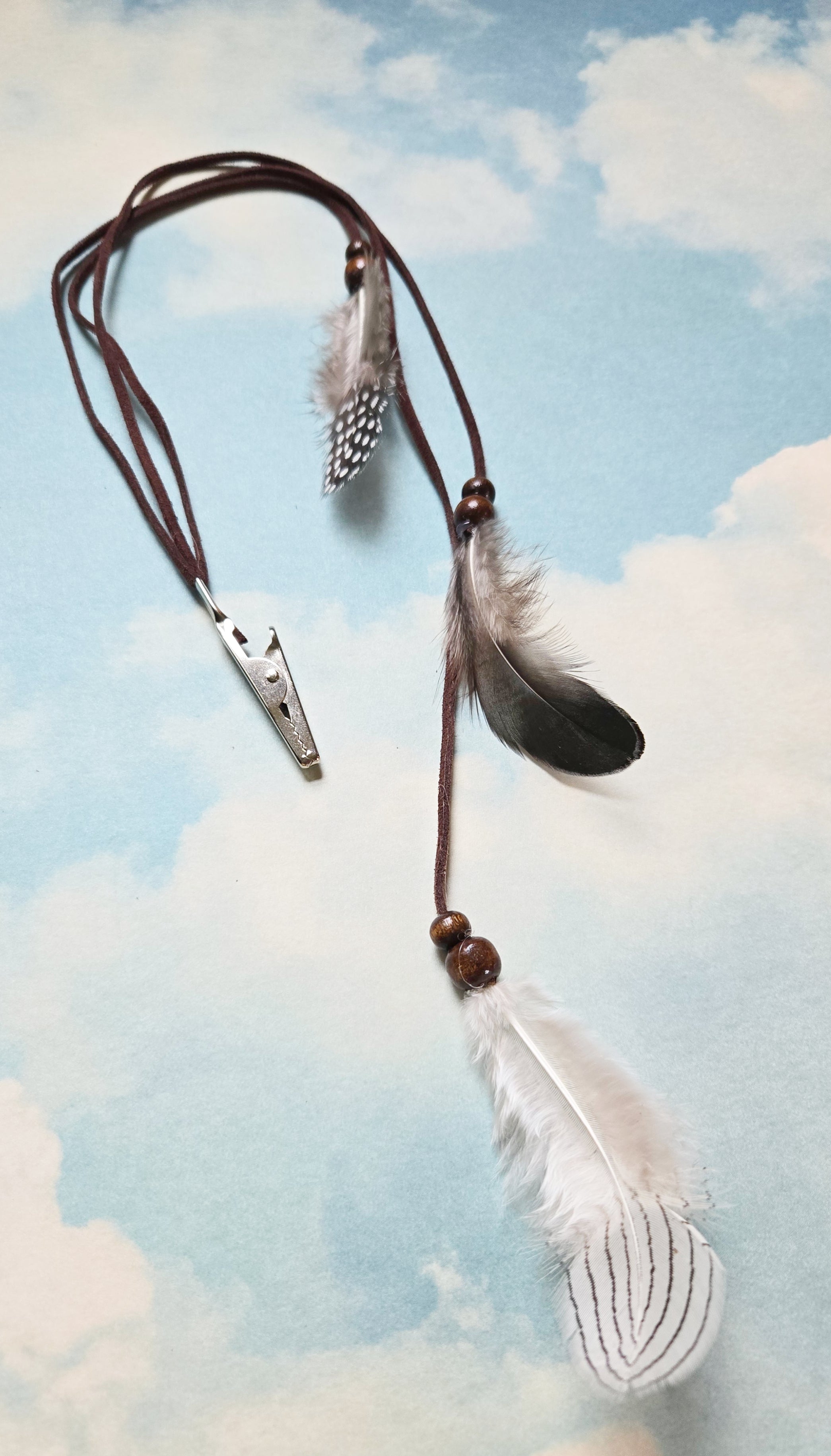 Feather Hair Clips Hair Feathers Feather Roach Clips the boho hippie hut