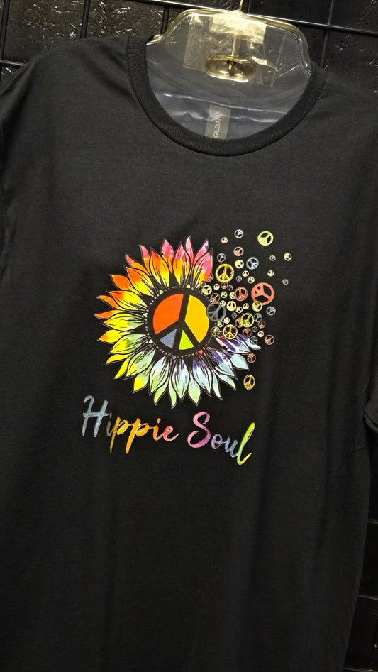 Hippie Soul Peace Sign Tshirt