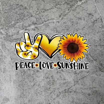 Peace Love Sunshine Sticker