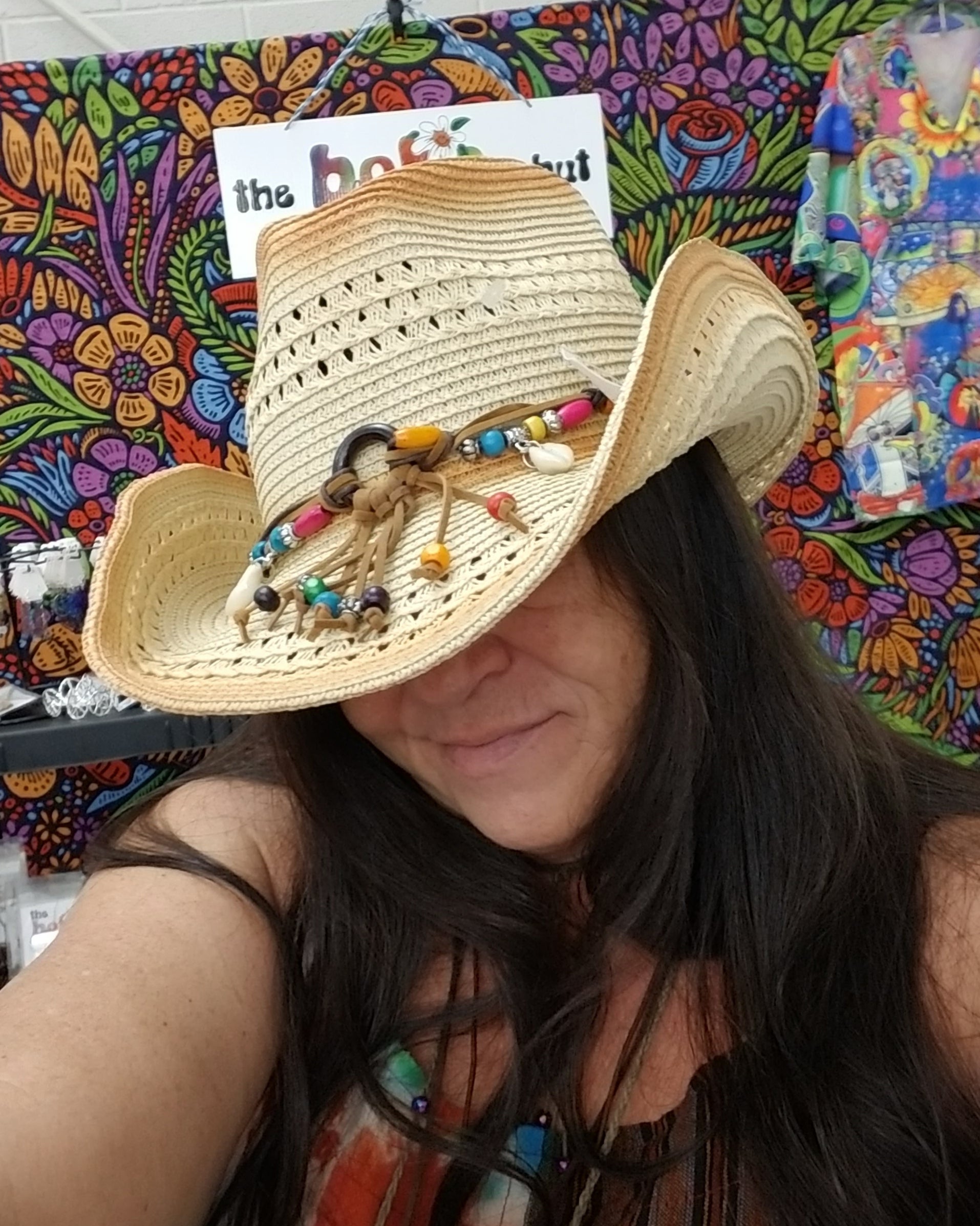 Boho on sale cowgirl hat