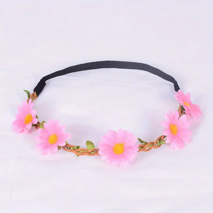 Flower Daisy Headband Stretch