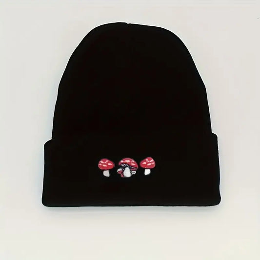 mushroom beanie hat