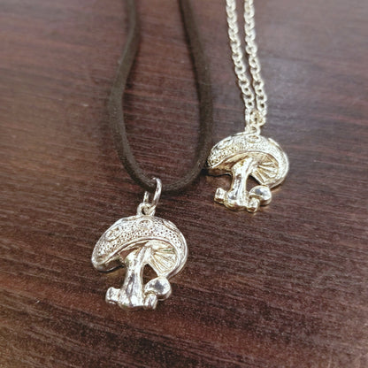 Mushroom Charm Necklace